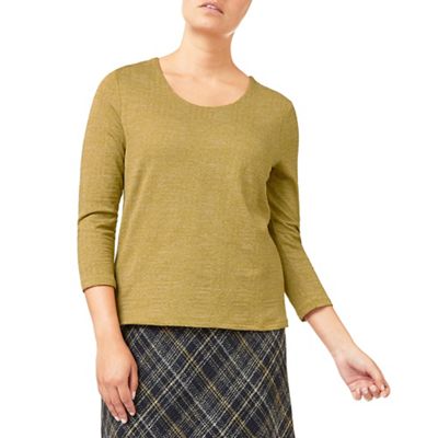 Eastex Check Textured Jersey Top